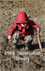 EYFS obs sheets cover